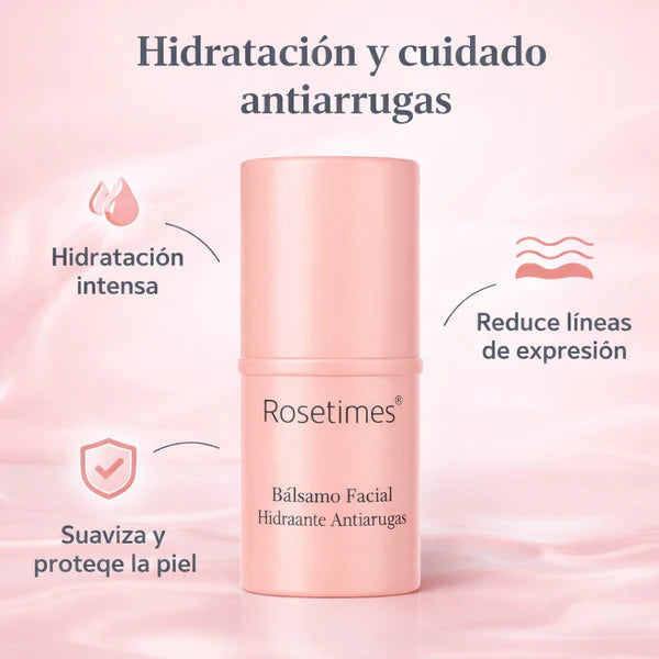 ROSETIMES® BALSAMO FACIAL HIDRATANTE - ANTIARRUGAS - EFECTO GLOW 2x1✨